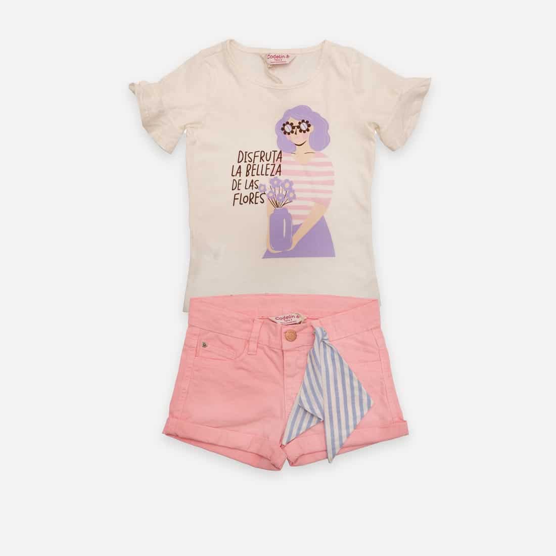 Conjunto Bermuda Niña