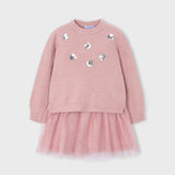 Conjunto Vestido 2 Pz Niña Rosado Mayoral