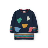 Conjunto Vestido Bebé Niña Azul Boboli