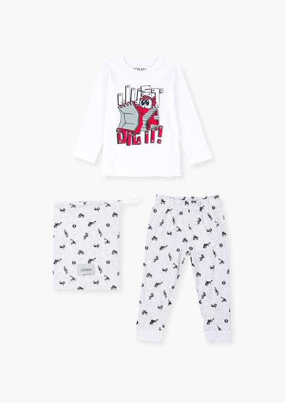 Pijama Niño Backhoe