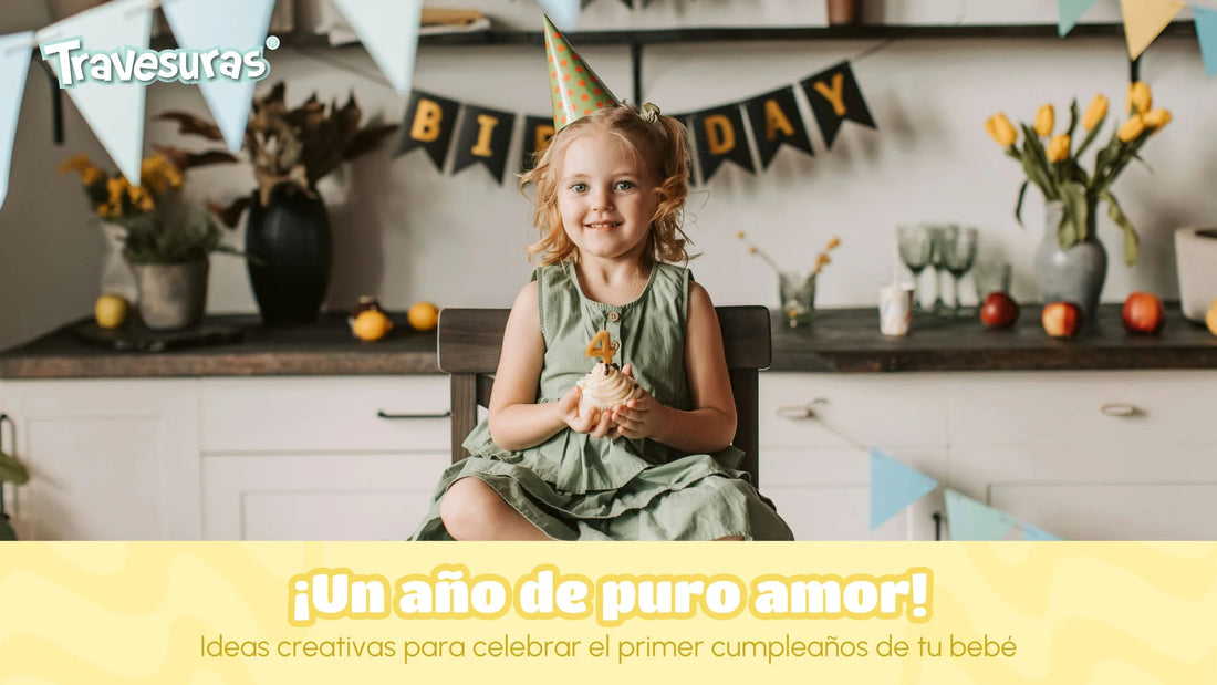 ¡Un año de puro amor! Ideas creativas para celebrar el primer cumpleaños de tu bebé