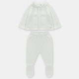 Conjunto Bebé Unisex Blanco Martin Aranda