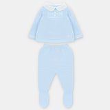 Conjunto Bebé Niño Celeste Martin Aranda