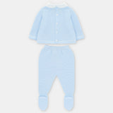 Conjunto Bebé Niño Celeste Martin Aranda