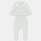Conjunto Bebé Niña Blanco Martin Aranda