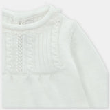 Conjunto Bebé Niña Blanco Martin Aranda