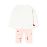 Conjunto Bebé Niña Blanco Boboli