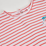 Camiseta Bebé Niña Salmón Boboli