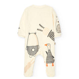 Pijama Bebé Niño Beige Boboli