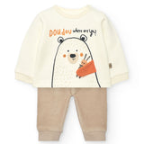Conjunto Bebé Niño Beige Boboli