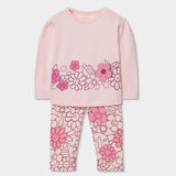 Conjunto Bebé Niña Rosado Boboli