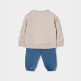Conjunto Bebé Niña Beige Boboli