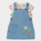 Conjunto Jardinera Bebé Niña Multicolor Boboli