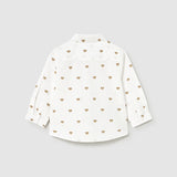 Camisa Bebé Niño Beige Mayoral
