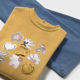 Conjunto Bebé Niña Amarillo Mayoral