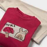 Conjunto Bebé Niña Rojo Mayoral