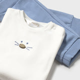 Conjunto 3 Piezas Bebé Niño Azul Mayoral