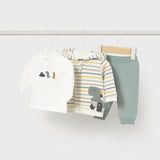 Conjunto 3 Piezas Bebé Niño Aguamarina Mayoral