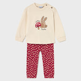 Conjunto Bebé Niña Rojo Mayoral