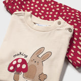 Conjunto Bebé Niña Rojo Mayoral