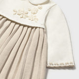 Vestido Bebé Niña Beige Mayoral