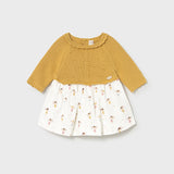 Vestido Bebé Niña Amarillo Mayoral