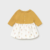 Vestido Bebé Niña Amarillo Mayoral