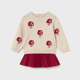 Conjunto Bebé Niña Rojo Mayoral