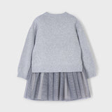 Vestido Niña Gris Mayoral
