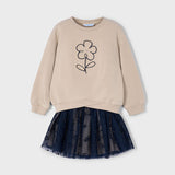 Conjunto Niña Beige Mayoral
