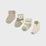 Set X4 Medias Bebé Niño Verde Mayoral