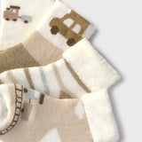 Set X4 Medias Bebé Niña Beige Mayoral
