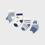 Set X4 Medias Bebé Niño Azul Oscuro Mayoral