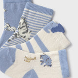 Set X4 Medias Bebé Niño Azul Mayoral