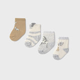 Set X4 Medias Bebé Niño Beige Mayoral