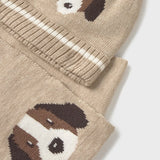 Gorro - Bufanda Bebé Unisex Beige Mayoral
