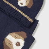 Gorro - Bufanda Bebé Niño Beige Mayoral