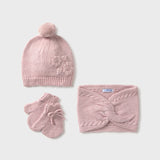 Conjunto Gorro Bebé Niña Rosado Mayoral