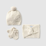 Conjunto Gorro Bebé Niña Beige Mayoral