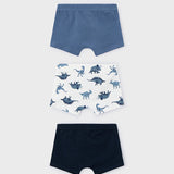 Set X3 Boxers Niño Azul Mayoral
