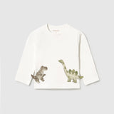 Camiseta Bebé Niño Blanco Mayoral