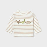 Camiseta Bebé Niño Beige Mayorañ