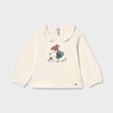 Camiseta Bebé Niña Verde Mayoral