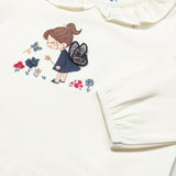 Camiseta Bebé Niña Blanco Mayoral