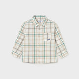 Camisa Bebé Niño Verde Mayoral