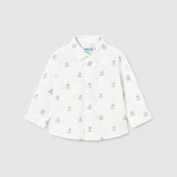 Camisa Bebé Niño Blanco Mayoral