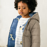 Chaquetón Reversible  Bebé Niño Azul Mayoral