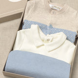 Conjunto 3 Pz Bebé Niño Celeste Mayoral