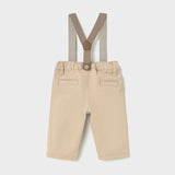 Pantalón - Tirantes Bebé Niño Beige Mayoral