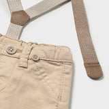 Pantalón - Tirantes Bebé Niño Beige Mayoral
